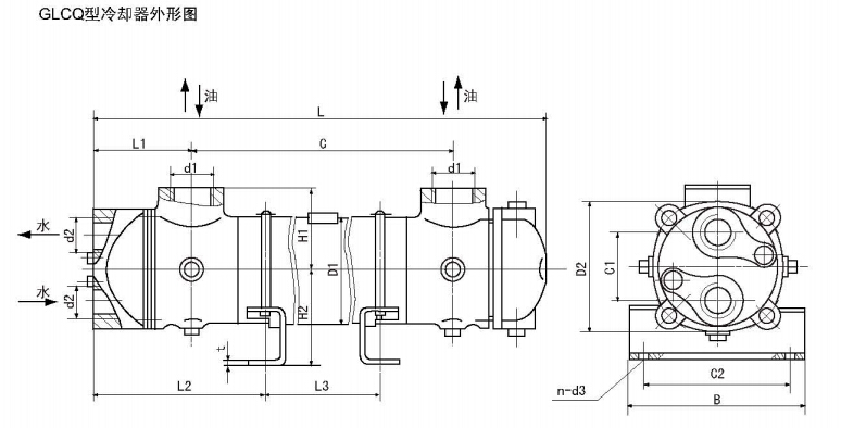 GLCQ、GLLQ型列管式油冷却器